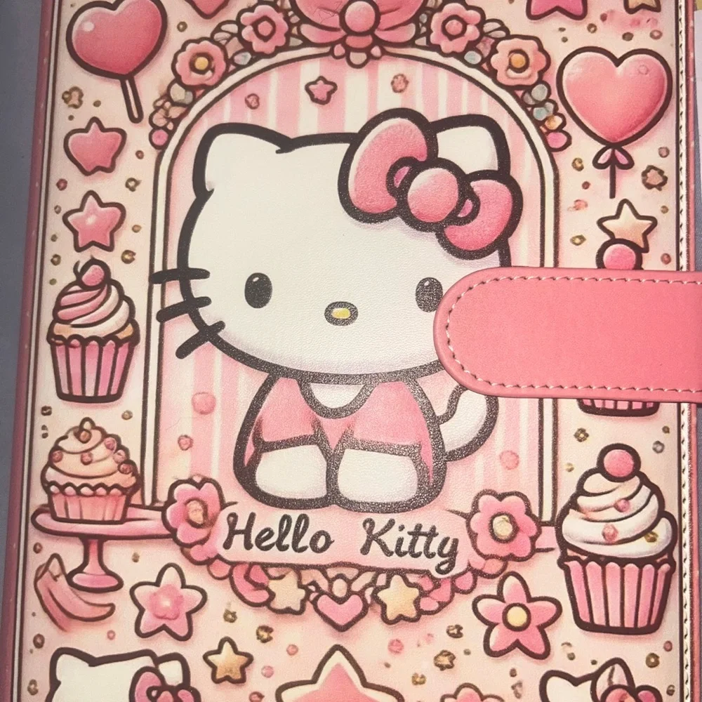 New Hello Kitty Pink Stationery: Binder/paper/Mousepad